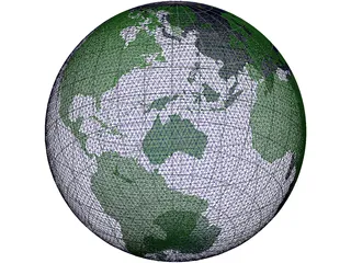 Globe 3D Model