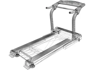 Treadmill 3D Model