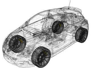 Opel Corsa OPC 3D Model