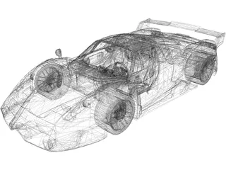 Gemballa MIG-U1 (2010) 3D Model