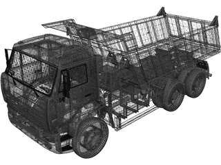 Kamaz 5240 3D Model