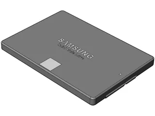 Samsung SSD 3D Model