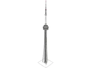 CN Tower 3D Model