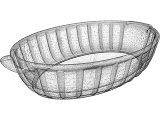 Ceramic Baking Dish 3D Model