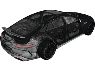 Mercedes-AMG GT 63 S (2019) 3D Model