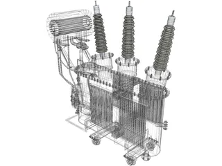 Transformator 3D Model