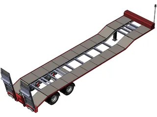 Low Loader 3D Model