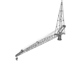 Crane 3D Model