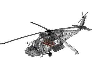 Sikorsky SH-60 Seahawk 3D Model