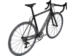 Classic Road Bike 3D Model