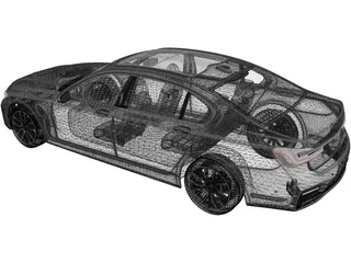 BMW 7-Series (2020) 3D Model