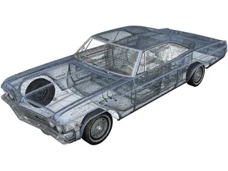 Chevrolet Impala (1965) 3D Model