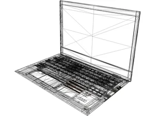 Lenovo Laptop 3D Model