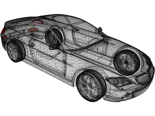 BMW 645Ci (2004) 3D Model