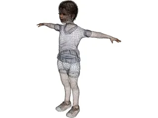 Child 3D Model