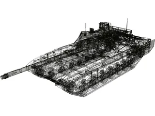 T-14 Armata 3D Model