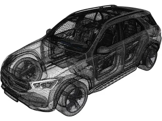 Mercedes-Benz GLE (2020) 3D Model