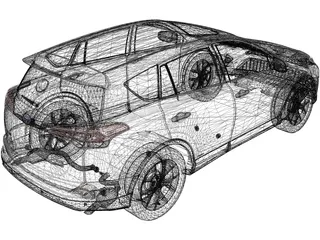 Toyota RAV4 (2019) 3D Model
