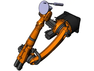 Kuka KR12 6-Axis Robot 3D Model