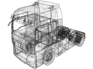 MAN LKW 3D Model