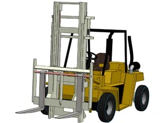 Fork Lift 3D Model