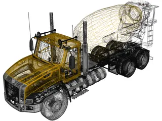 Caterpillar CT660 3D Model