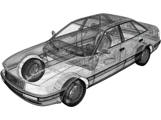 Audi 80 [B4] (1991) 3D Model