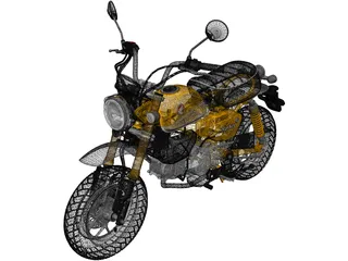 Honda Monkey 125 (2019) 3D Model