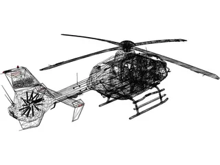 Eurocopter EC-135 3D Model