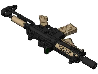 M4 CXP 3D Model