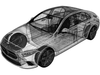 Mercedes-Benz A-Class Sedan  [W177] 3D Model