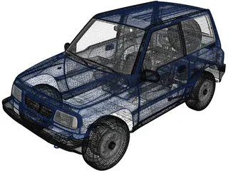 Suzuki Vitara (1989) 3D Model