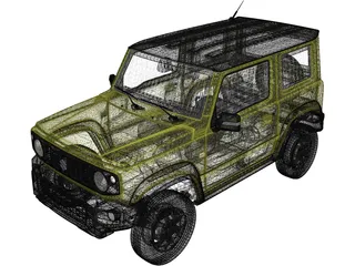 Suzuki Jimny (2019) 3D Model