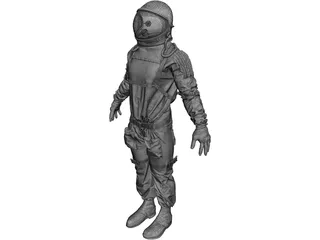 Astronaut 3D Model