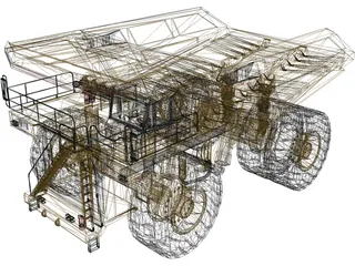 Caterpillar 797B 3D Model