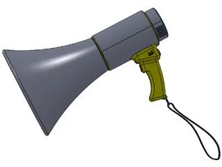 Megafone 3D Model