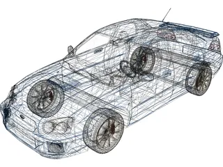 Subaru Impreza 3D Model