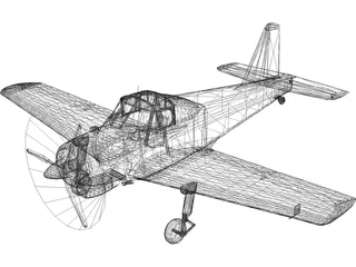 Percival P.56 Provost  3D Model