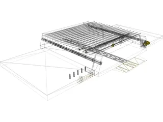 Star Wars Ship Hangar 3D Model