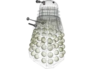 Doctor Who Darlek 3D Model