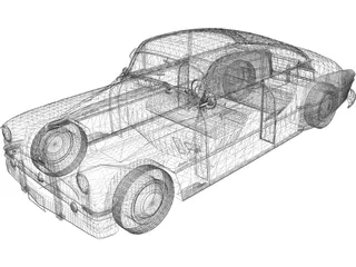 Pontiac (1950) 3D Model