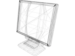 Acer LCD Monitor 3D Model