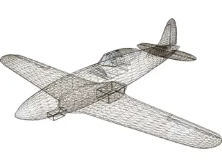 Macchi C.202 Folgore 3D Model