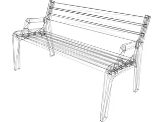 Bench 3D Model