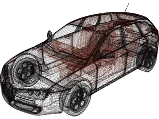 Alfa Romeo 159 3D Model