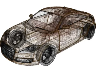 Audi TT 3D Model