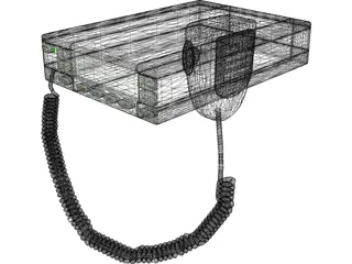 2 Way Radio 3D Model