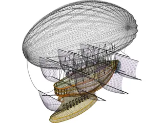 Flying Dutchman 3D Model