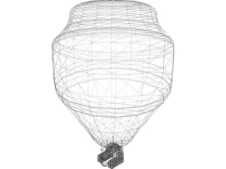 High Altitude Balloon 3D Model