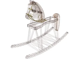 Rocking Horse 3D Model